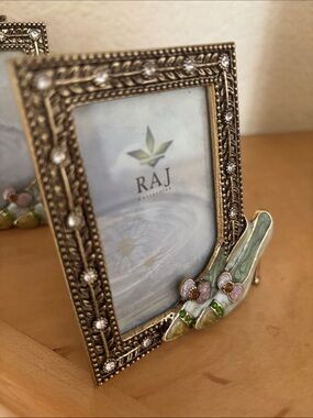 SET OF 3 Photo frames,  Jeweled, with High-Heels decorations 👠👠👠